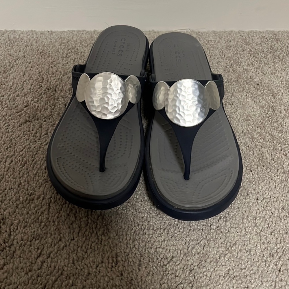 Crocs wedge sandals